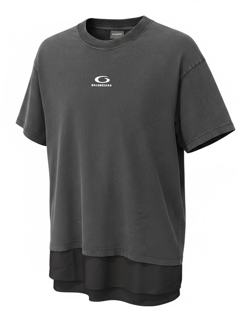 Balenciaga Black T-Shirt (Dress/Tunic) *Nwot*
